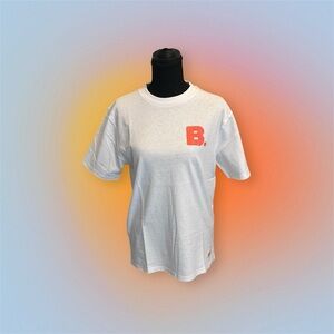 SYKR Brown & Friends Anima Classic White Tee with Brown Graphic Unisex Size